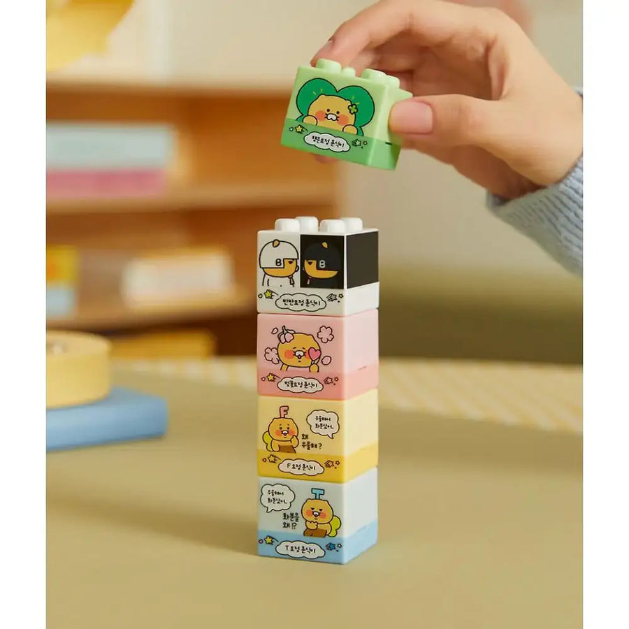 Kakao Friends - Today's Fairy Choonsik Block Stamp (Random) - Kakao Friends - block stamp - Harumio