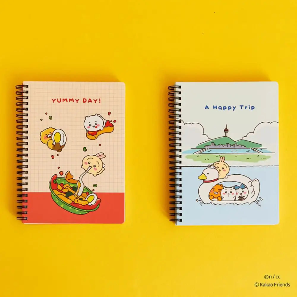 CHIIKAWA x Kakao Friends - Spring Notebook - Kakao Friends - Notebook - Harumio