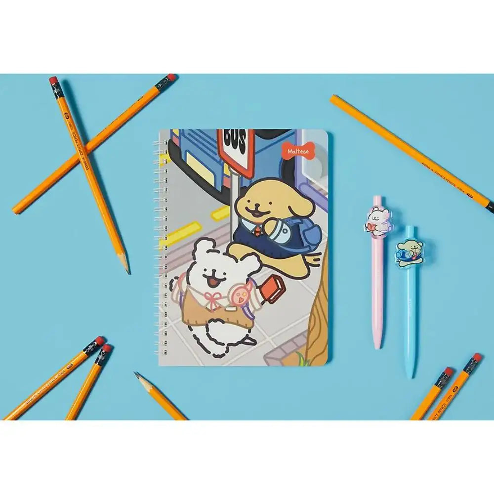Kakao Friends - Maltese Spring String Notebook - Kakao Friends - Home & Living, Accessories - Harumio