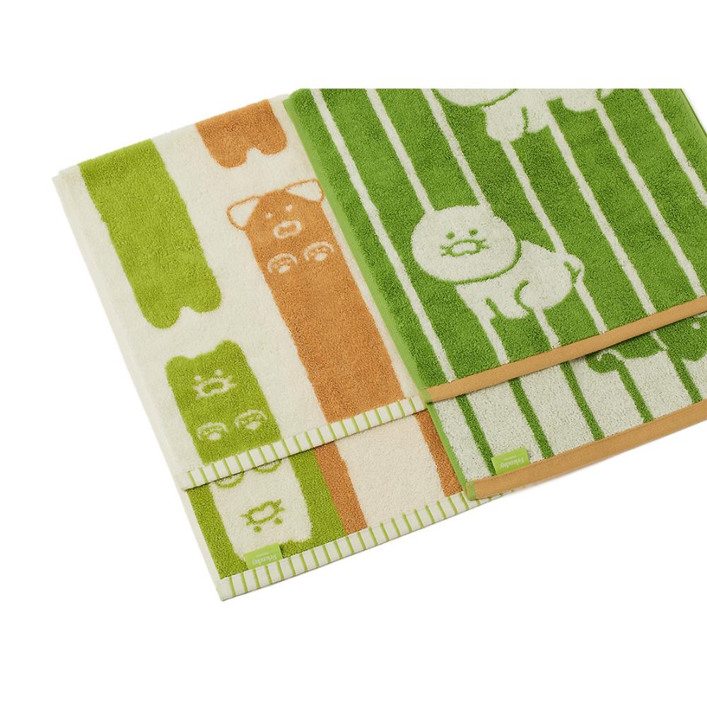 Kakao Friends - FRIENDAY Choonsik Face Towel 2-Piece Set