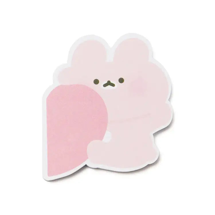 Kakao Friends - Ddoangzzi Pingto Half Heart Sticky Memo - Kakao Friends - Food - Harumio