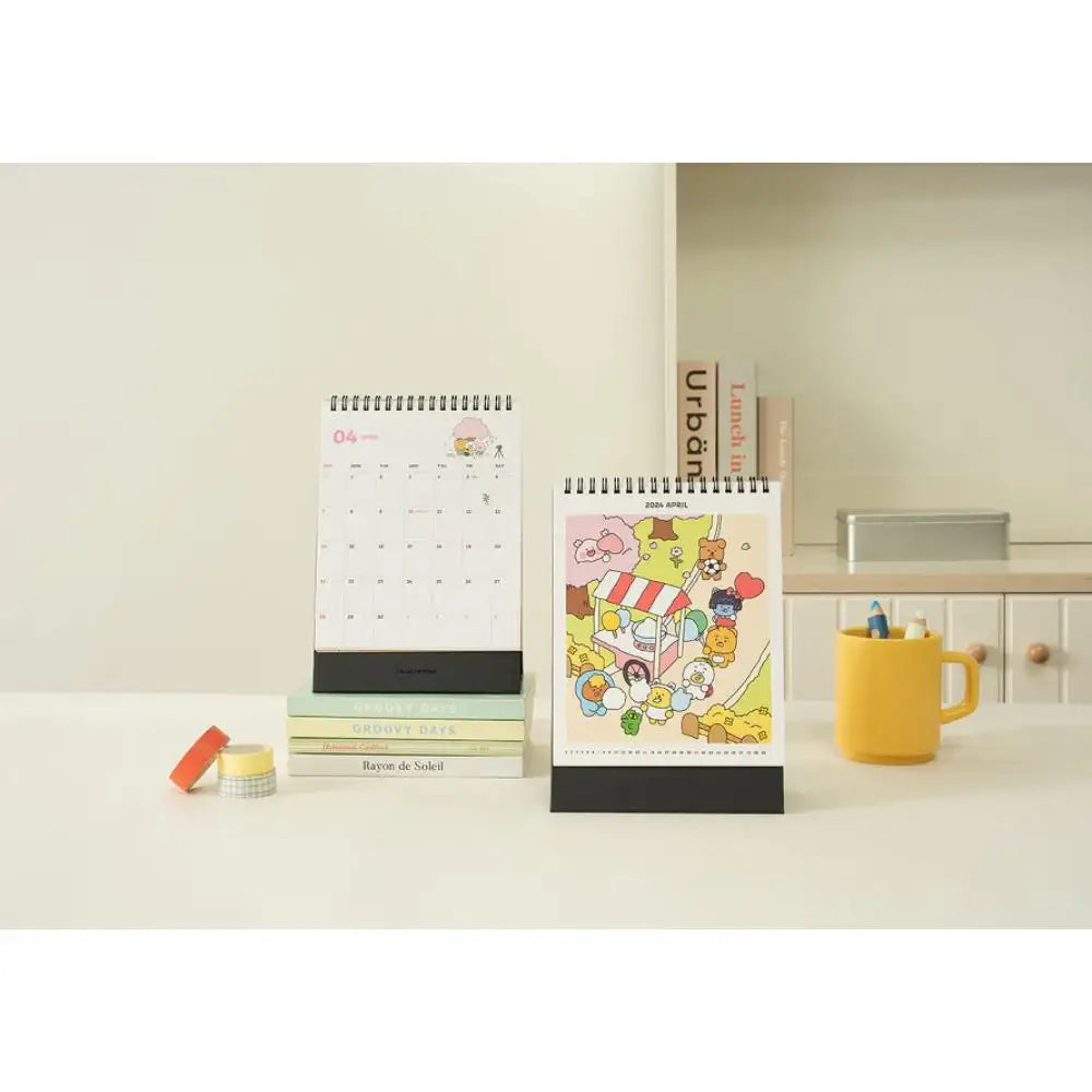 Kakao Friends - 2024 Newborn Weekly Diary & Desk Calendar Set - Kakao Friends - Home & Living, Accessories - Harumio