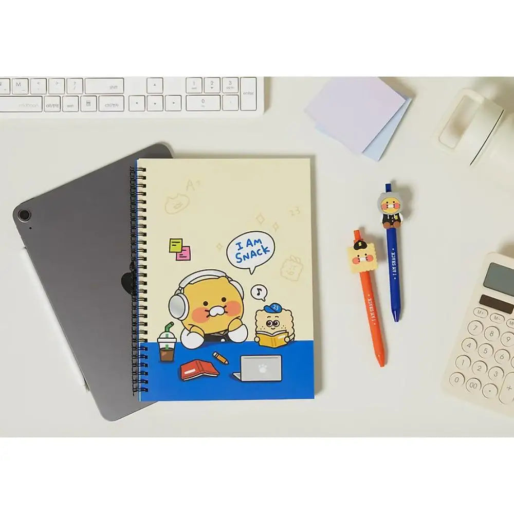 Kakao Friends x I Am Snack - Choonsik Spring Notebook - Kakao Friends - Home & Living, Accessories - Harumio