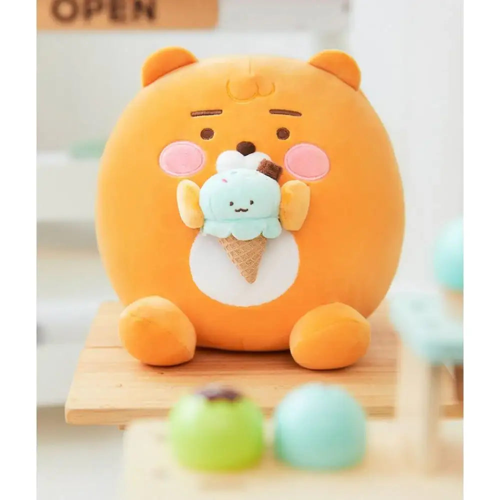 Kakao Friends - Little Friends Chubby Chubby Pillow - Kakao Friends - Plush Doll - Harumio