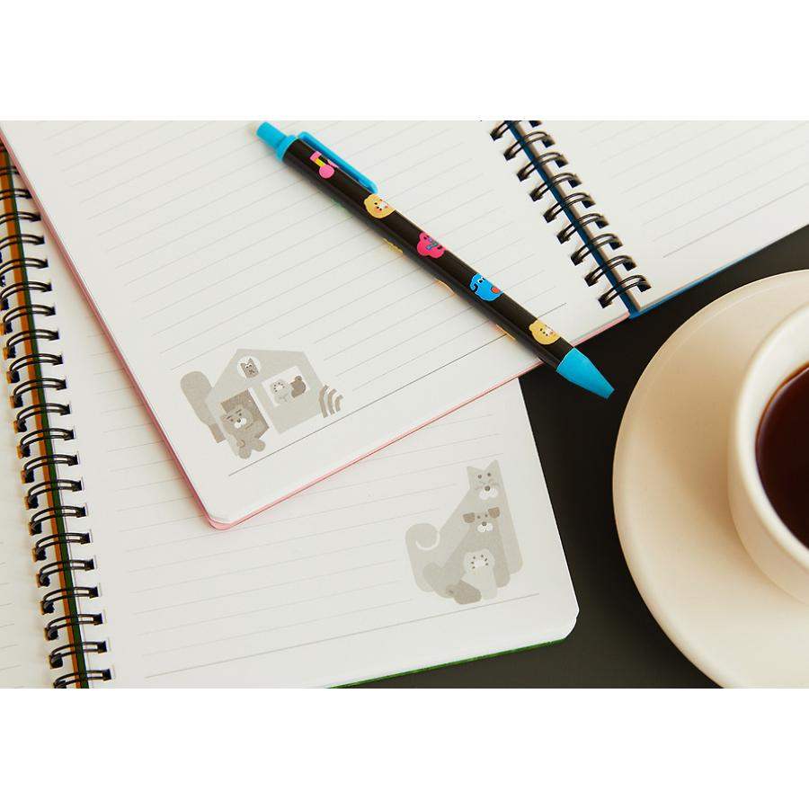 Daye Kim x Kakao Friends - Choonsik Pink Notebook - Daye Kim x Kakao Friends - Notebook - Harumio