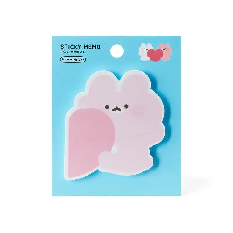 Kakao Friends - Ddoangzzi Pingto Half Heart Sticky Memo - Kakao Friends - Food - Harumio
