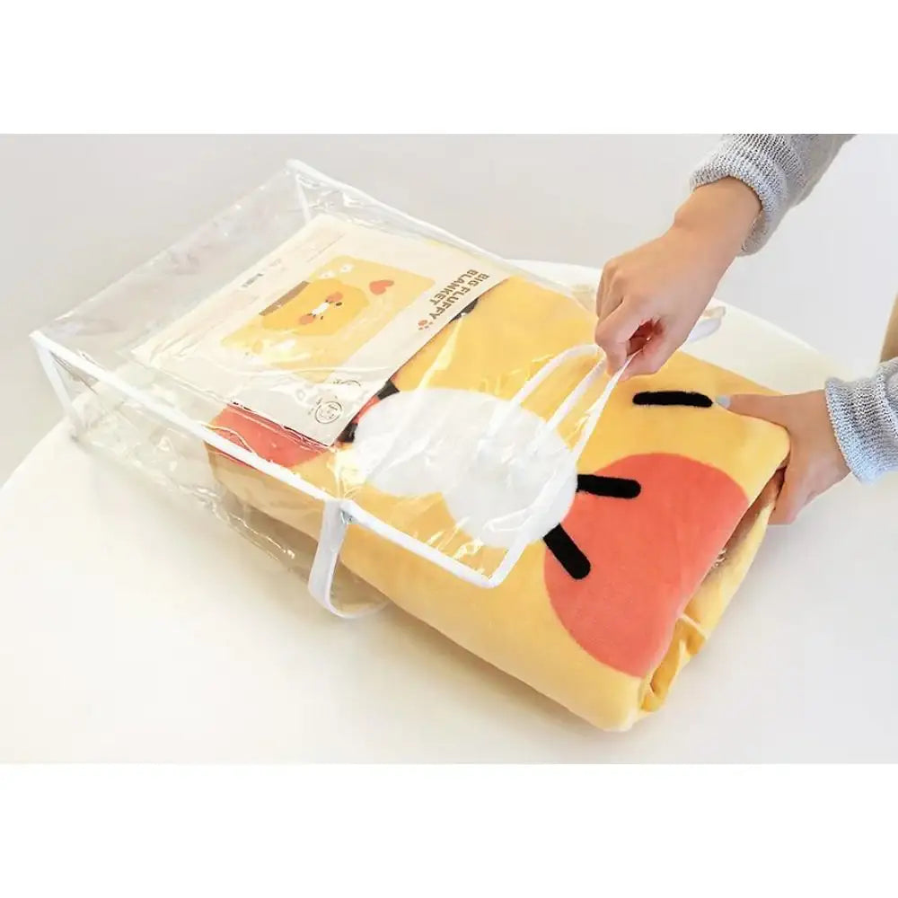 Kakao Friends - Choonsik Lovely Large Fleece Blanket - Kakao Friends - Blanket - Harumio