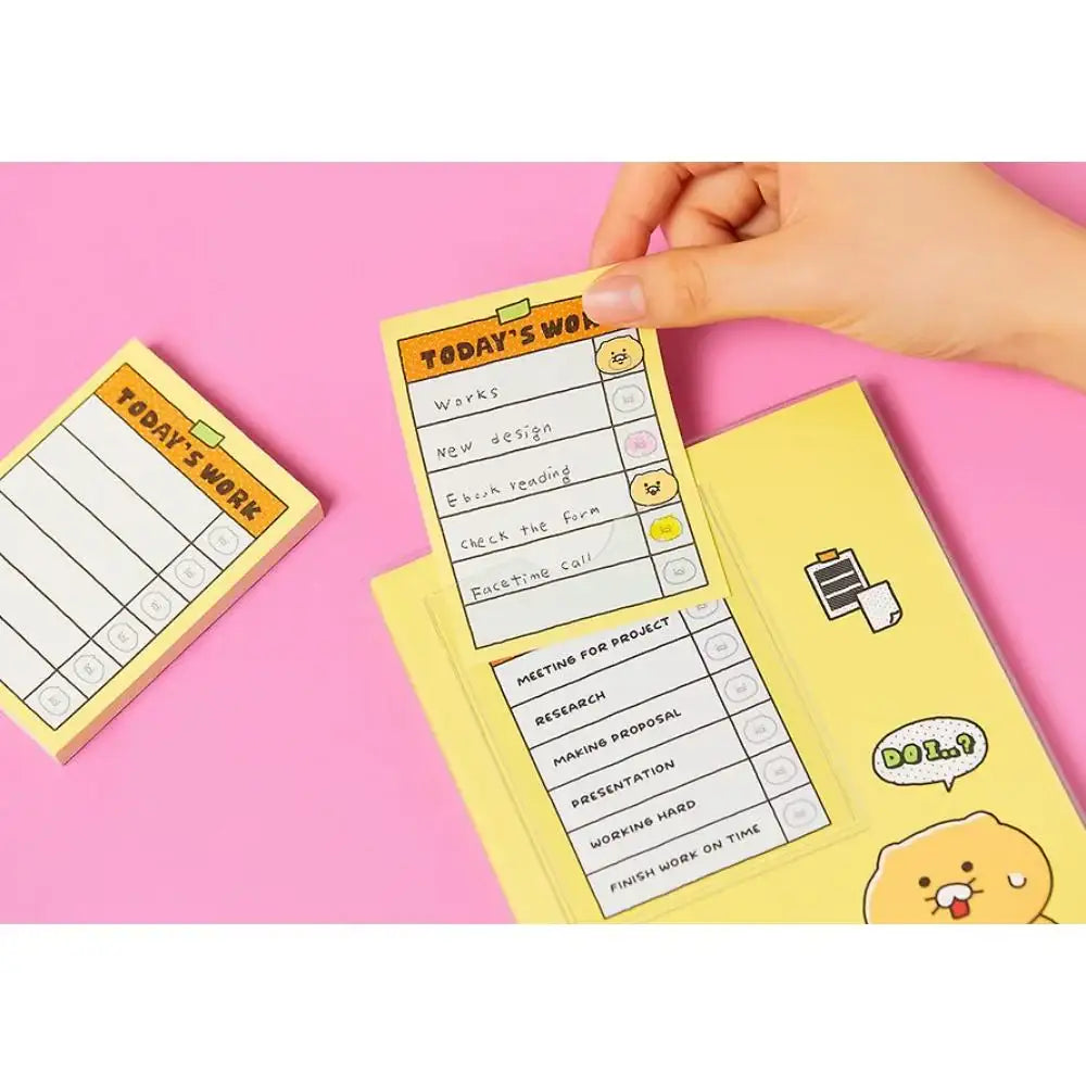 Kakao Friends - Choonsik Office Note Planner - Kakao Friends - Home & Living, Accessories - Harumio