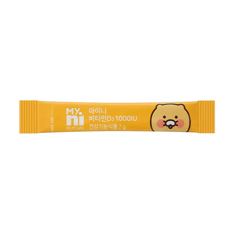 Myni Self Care x Kakao Friends - Choonsik Vitamin D3 1000IU - Kakao Friends - Home & Living, Accessories - Harumio