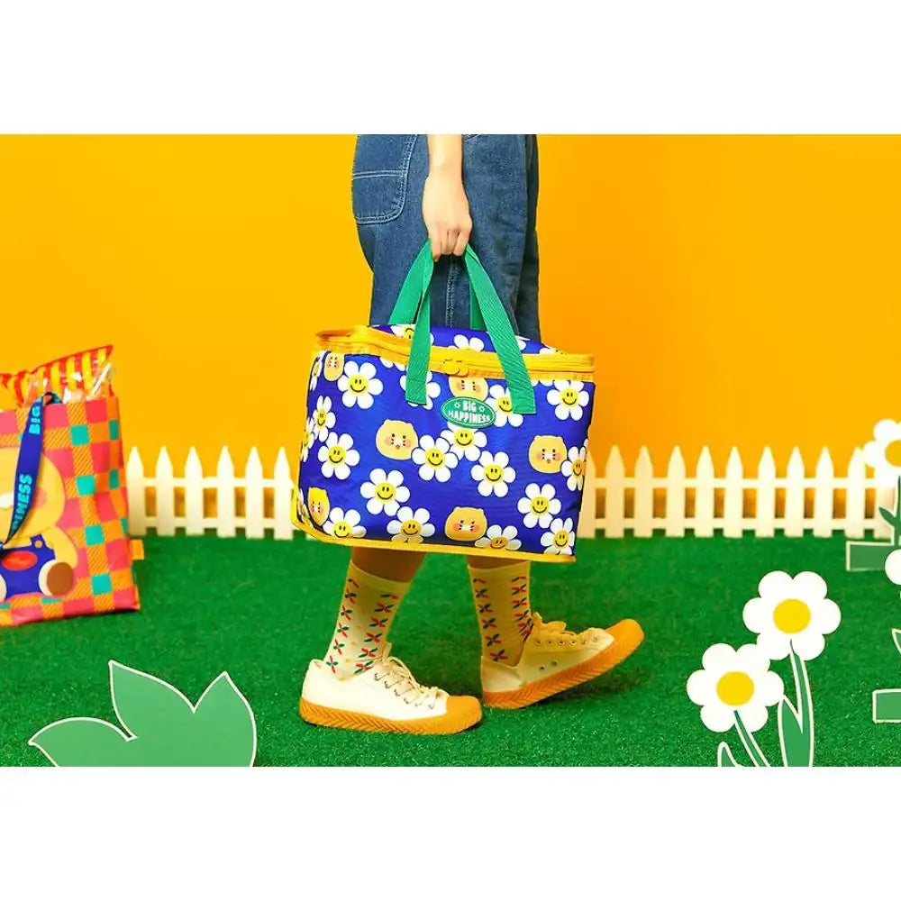 Kakao Friends x Wiggle Wiggle - Choonsik Big Happiness Picnic Bag