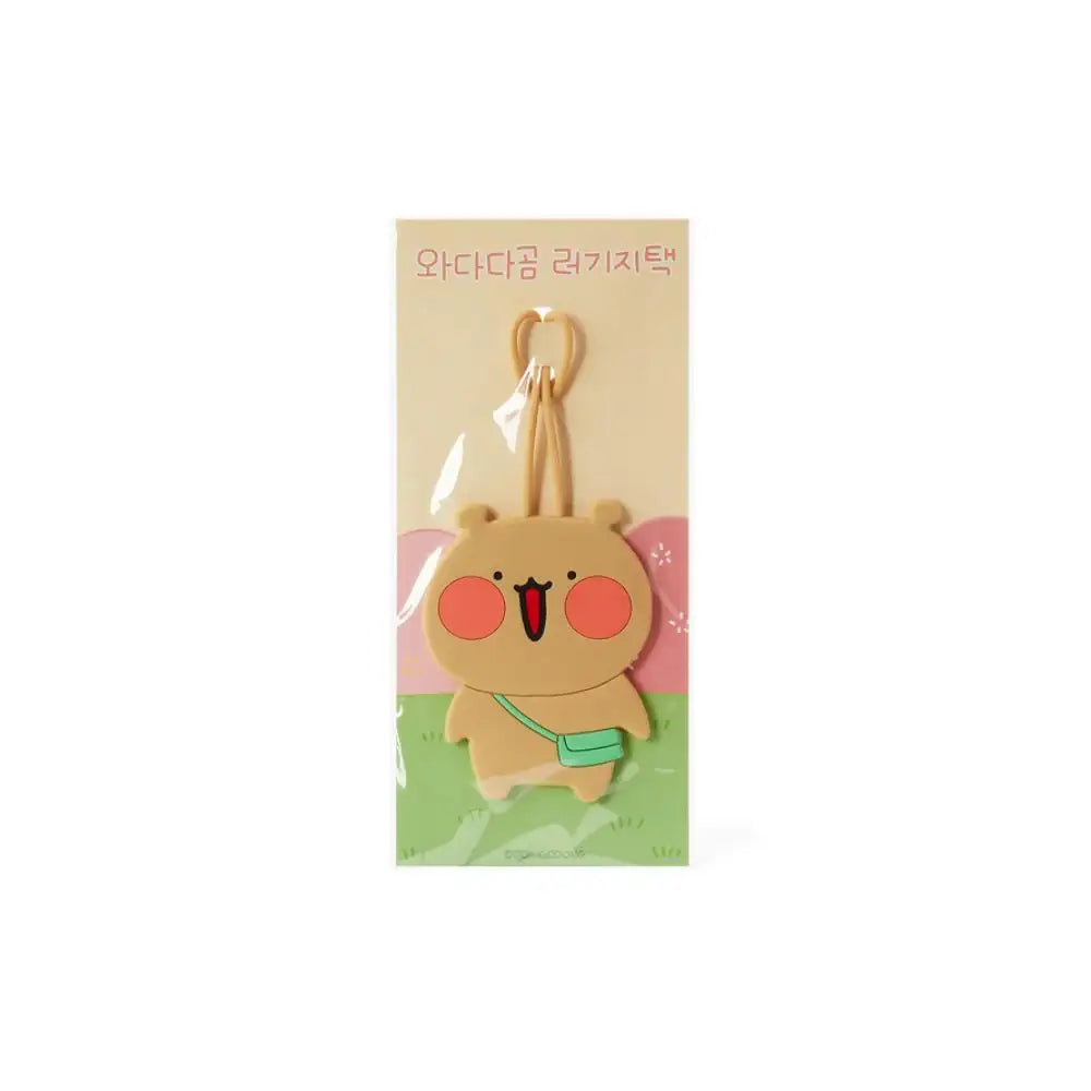 Kakao Friends - Wadada Bear Luggage Tag - Kakao Friends - Plush - Harumio