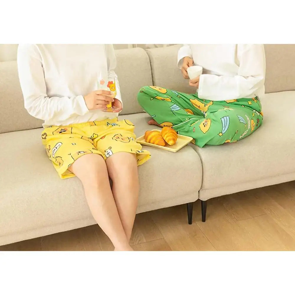 Kakao Friends - Sloppy Choonsik Pajamas Pants Set (2-piece) - Kakao Friends - Clothing - Harumio