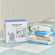 Kakao Friends - FRIENDAY Choonsik Face Towel 4-Piece Set