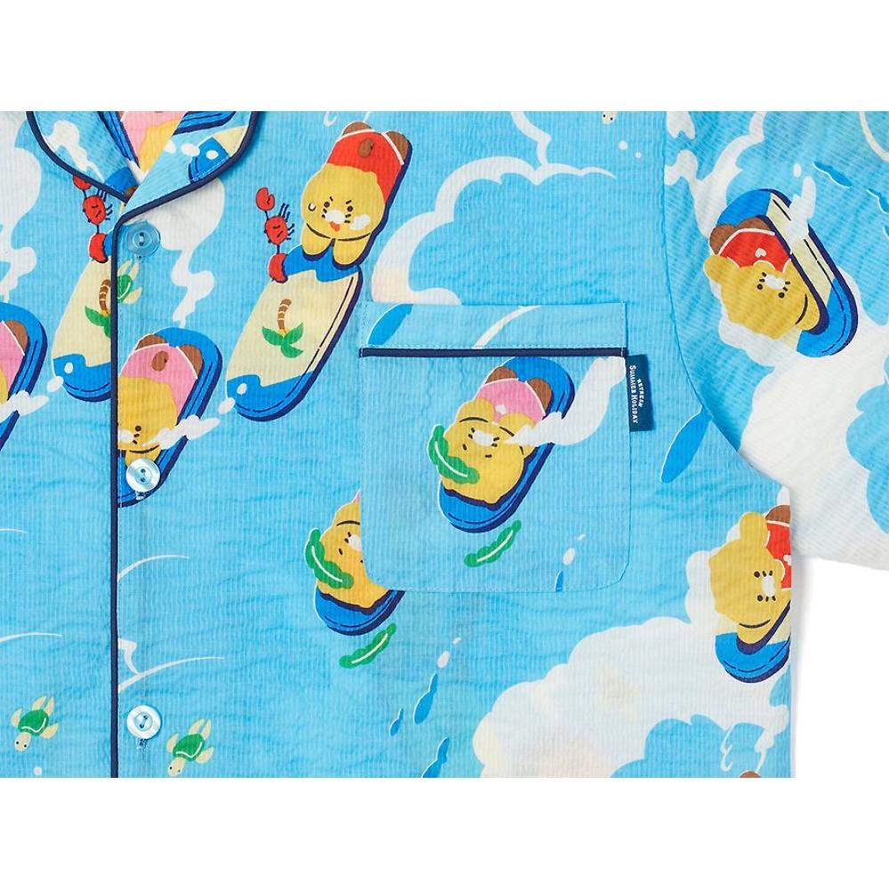Kakao Friends - Choonsik Summer Holiday Cooling Pajamas Set - Kakao Friends - Pyjamas - Harumio