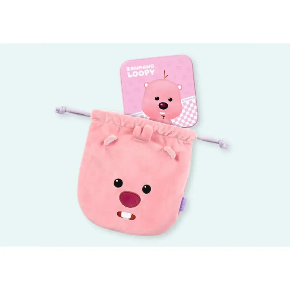 Kakao Friends x Zanmang Loopy - Tin Case & Planner Memo Paper Set - Kakao Friends - Tin Case - Harumio