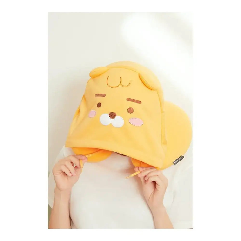Kakao Friends - Little Friends Hooded Neck Pillow - Kakao Friends - Neck pillow - Harumio