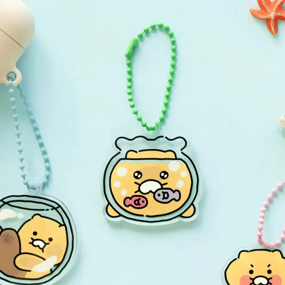 Kakao Friends - Choonsik Clear Acrylic Keyring - Kakao Friends - Acrylic Keyring - Harumio