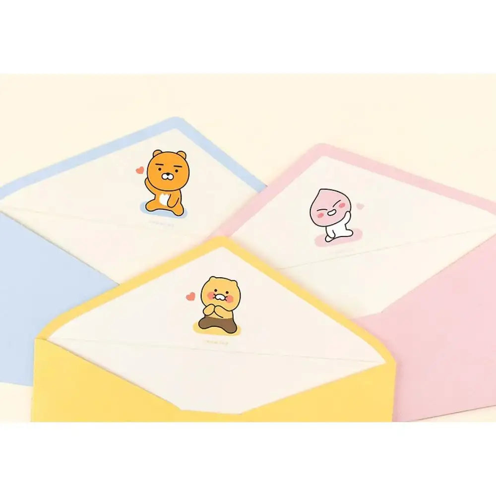 Kakao Friends - Horizontal Envelope Set