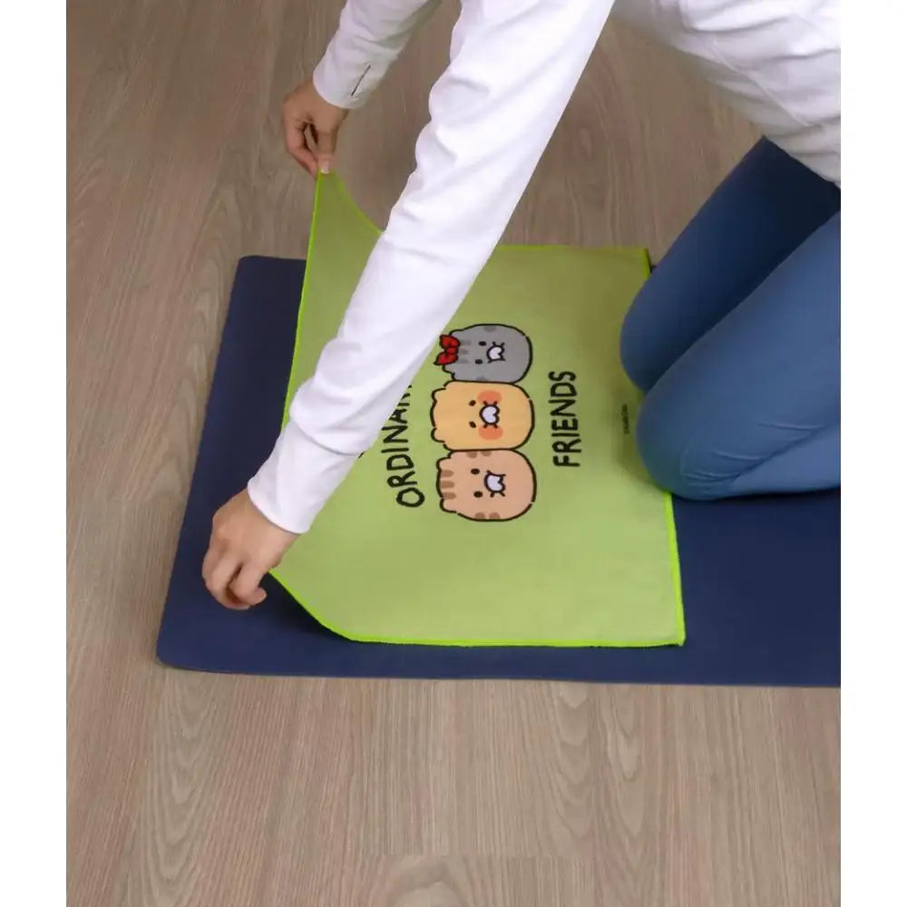 NASSAU x Kakao Friends - Choonsik Daily Yoga Hand Towel - Kakao Friends - Hand towel - Harumio