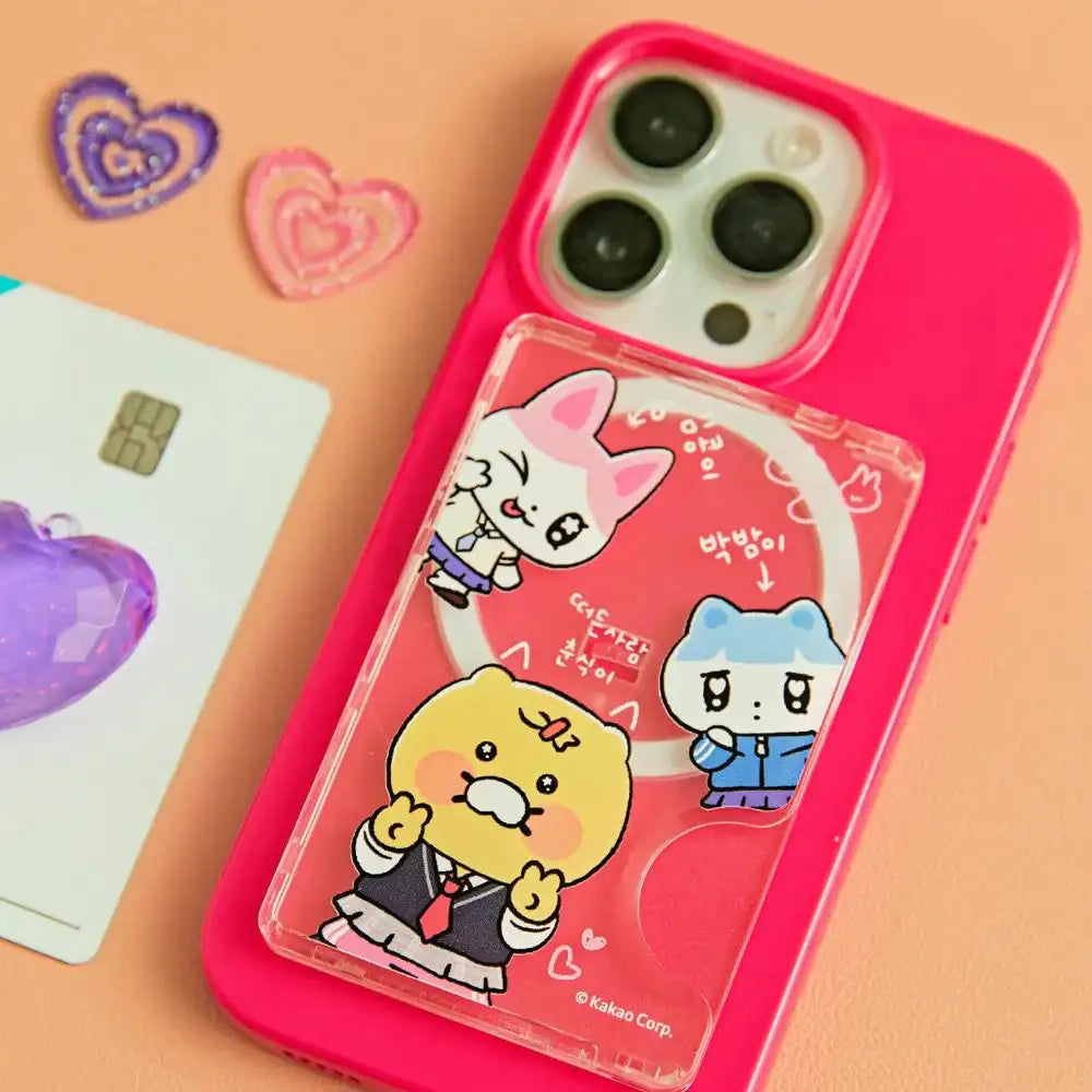Kakao Friends - Savage Choonsik MagSafe Cardholder Student ID Card - Kakao Friends - Student ID Cardholder - Harumio