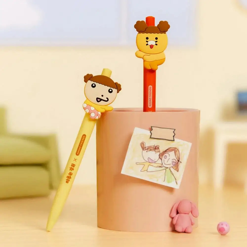 Maru Is a Puppy x Kakao Friends - Maru Choonsik Gel Pen Set (2P) - Webtoon Friends - Gel Pen - Harumio