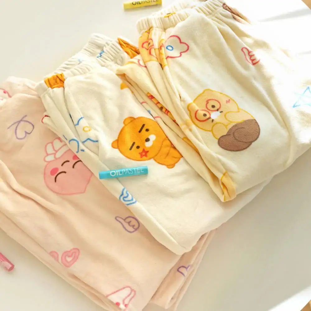 Kakao Friends - Drawing Sleep Pants - Kakao Friends - Pants - Harumio