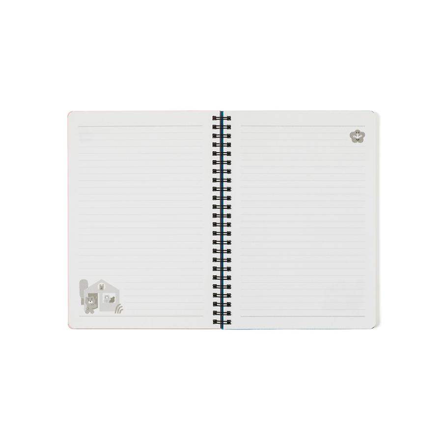 Daye Kim x Kakao Friends - Choonsik Pink Notebook - Daye Kim x Kakao Friends - Notebook - Harumio