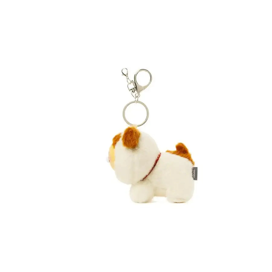 Kakao Friends - FRIENDZOO Choonsik Spotted Puppy Doll Figure Keyring - Kakao Friends - Doll Keyring - Harumio