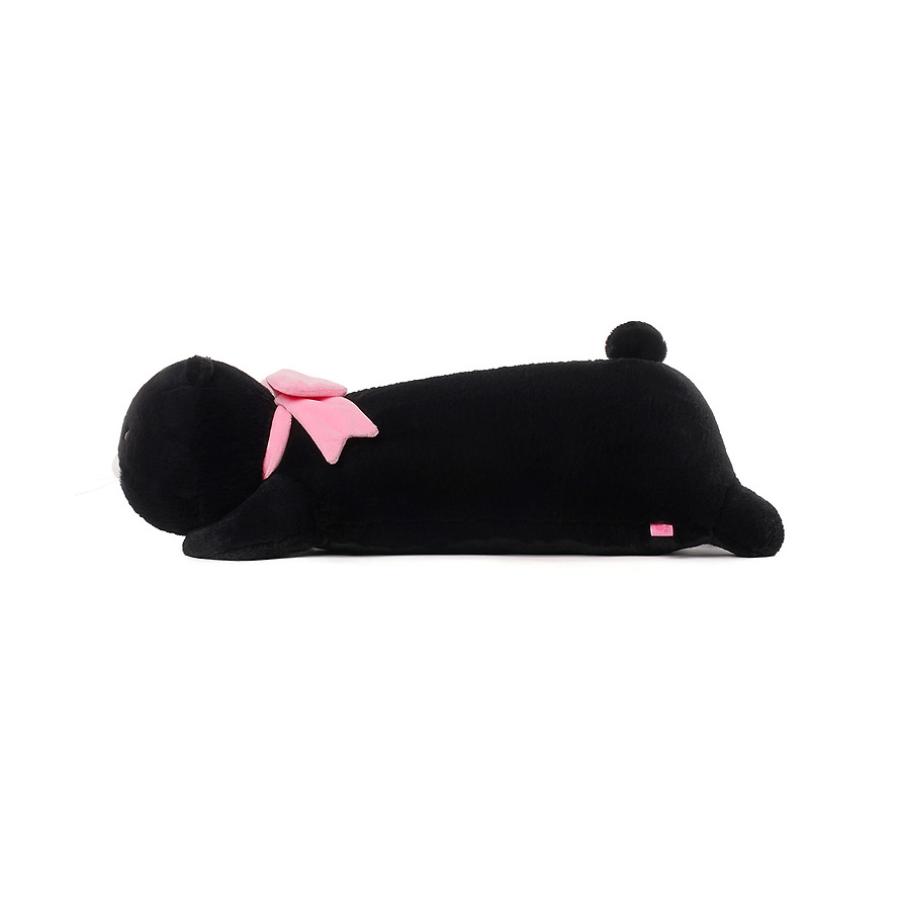 Kakao Friends - Black Choon Pink Ribbon Pillow (Choonsik)