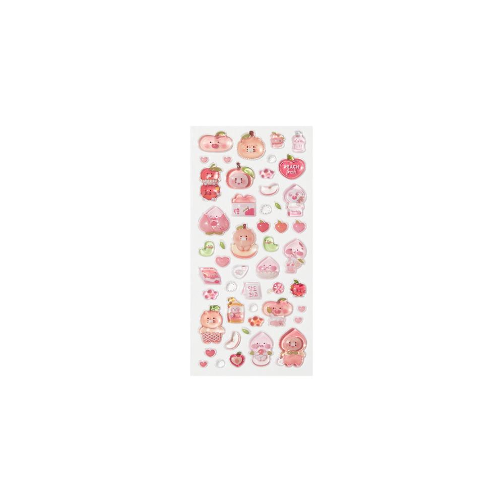 Kakao Friends - Peach Fresh Water Drop Sticker (Friends)