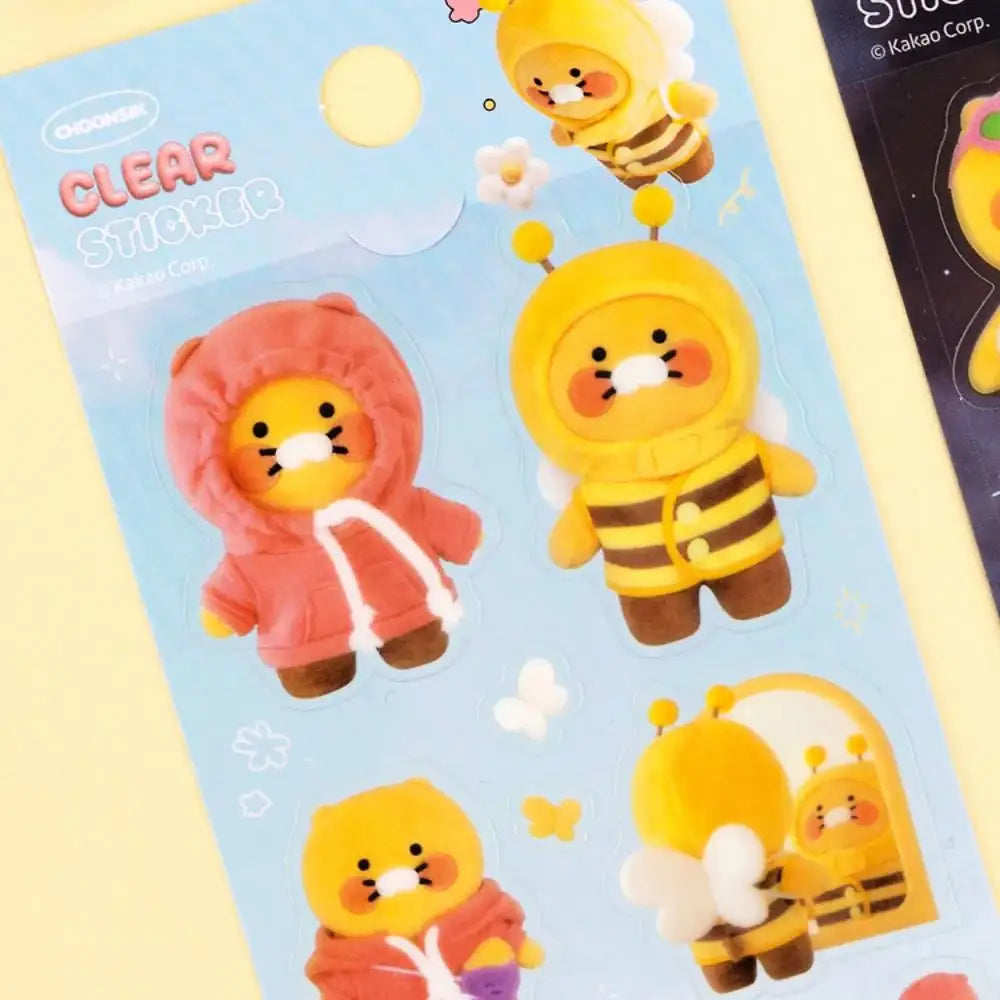 Kakao Friends - Choonsik Photo Clear Deco Sticker - Kakao Friends - Sticker - Harumio