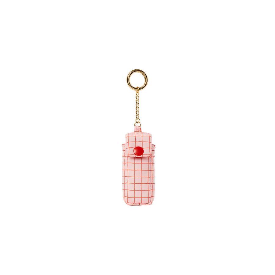 Kakao Friends - Black Choon Padded Lip Balm Case Keyring (Choonsik)