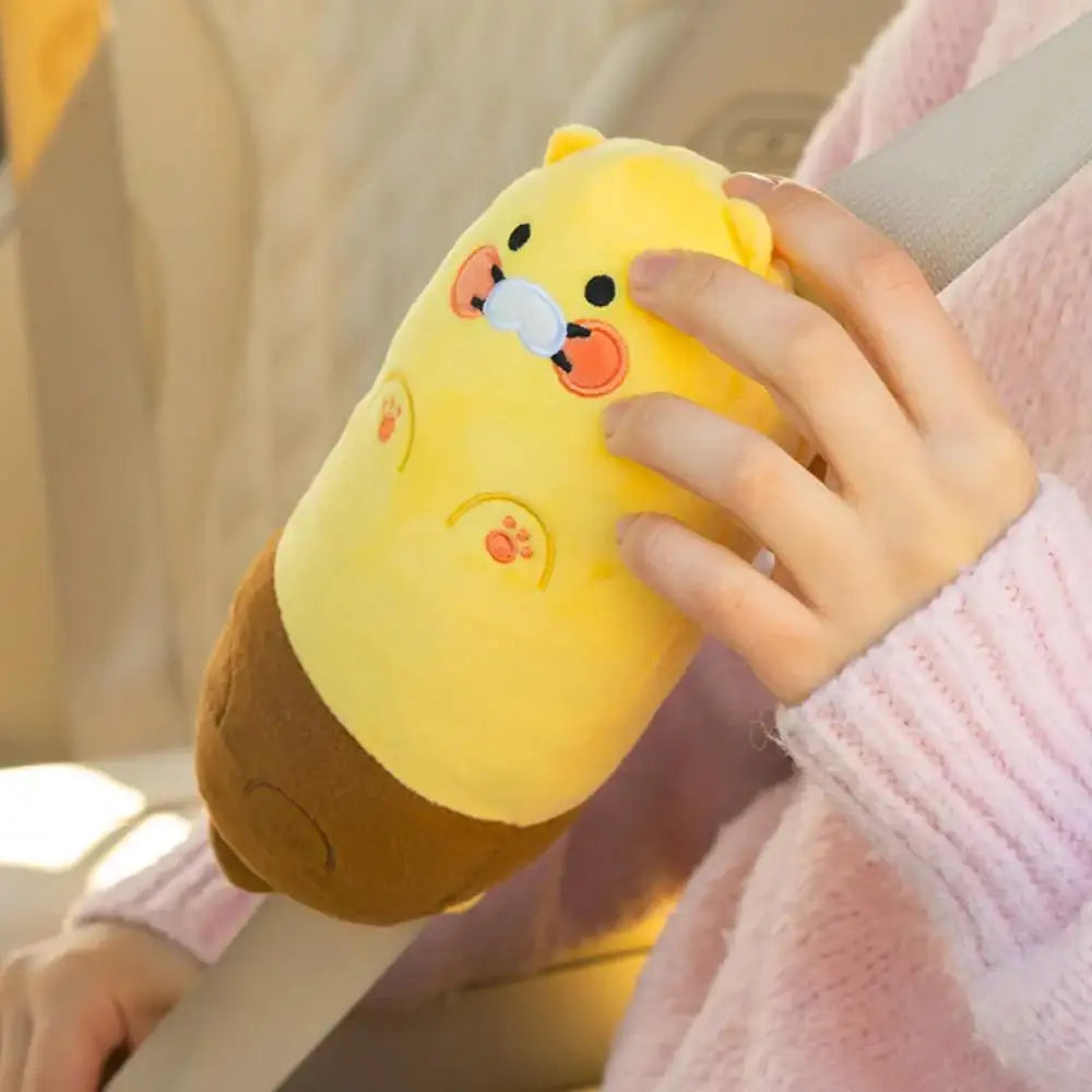 Kakao Friends - Baladang Vehicle Seat Belt Cover - Kakao Friends - Seat Belt Cover - Harumio