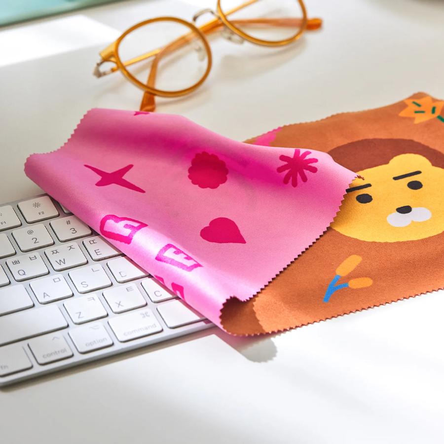 Daye Kim x Kakao Friends - Squirrel Multi Microfiber Cleaner (Ryan & Choonsik)