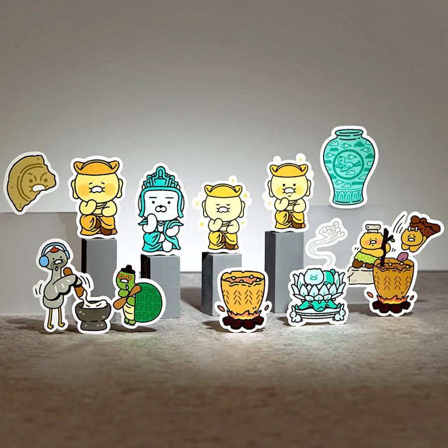 MU:DS x Kakao Friends - Relic Decorating Stickers (Ryan & Choonsik)