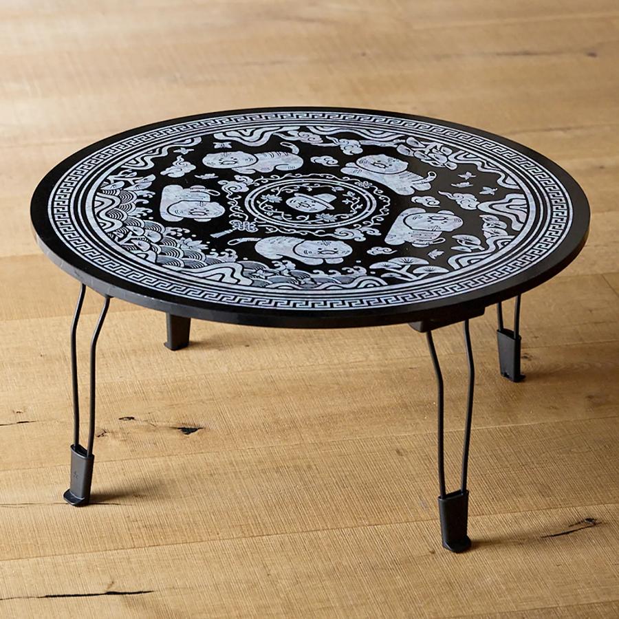 Kakao Friends - Horang Choon Mother-of-Pearl Pattern Table
