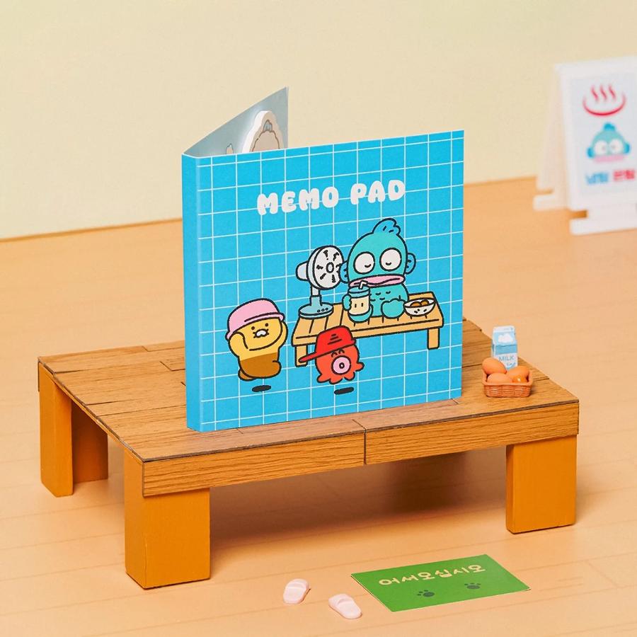HANGYODON X Kakao Friends - Choonsik Book-type Adhesive Memo Pad