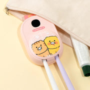 Kakao Friends - Choonsik Pink Partner Dual Toothbrush Sterilizer