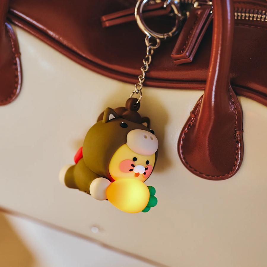 Kakao Friends - Lucky Pony Day LED Figure Keyring (Choonsik)