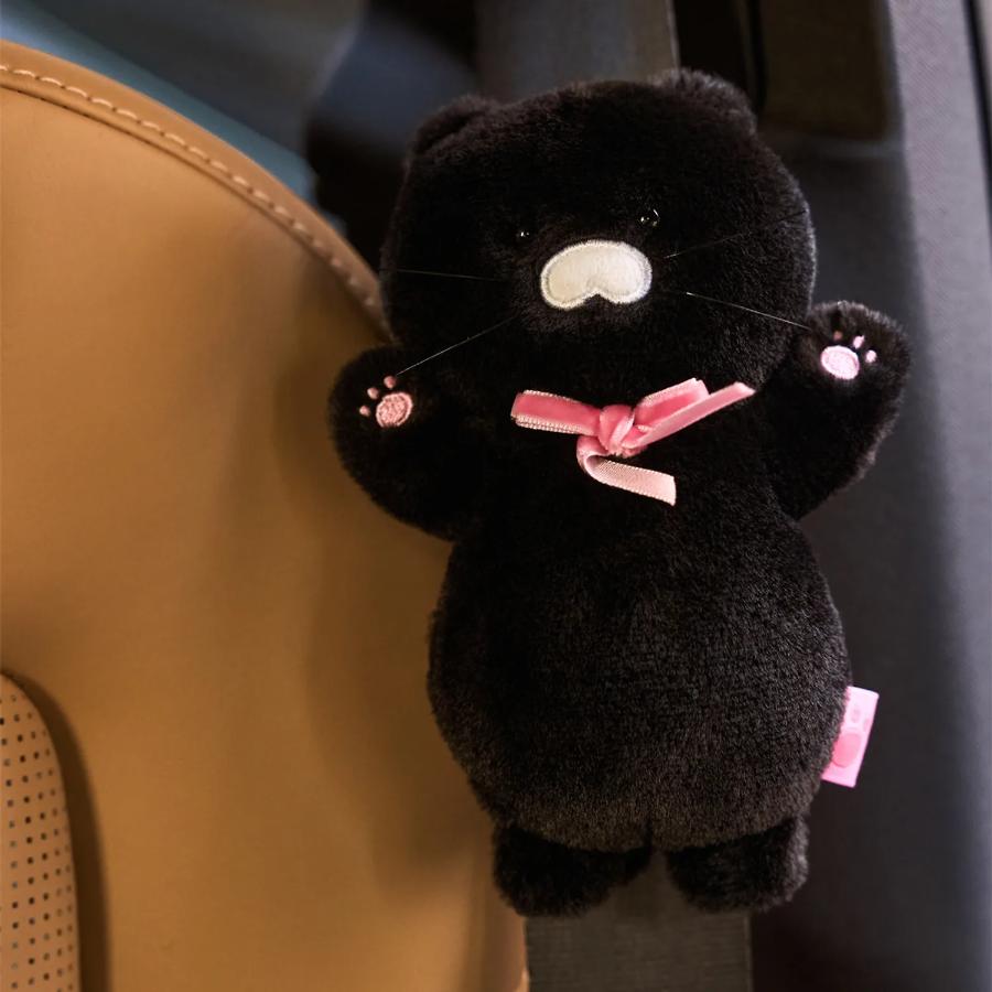 Kakao Friends - Black Choon Seatbelt Cover (Choonsik)
