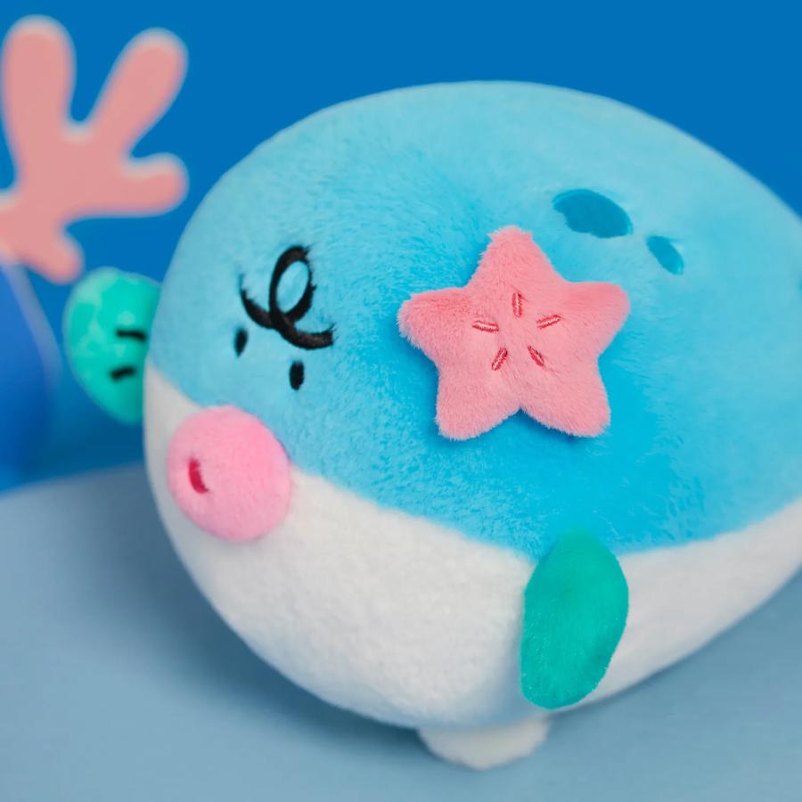 Kakao Friends - FRIENDZOO Puffer Fish Plush Doll (Jjyo)