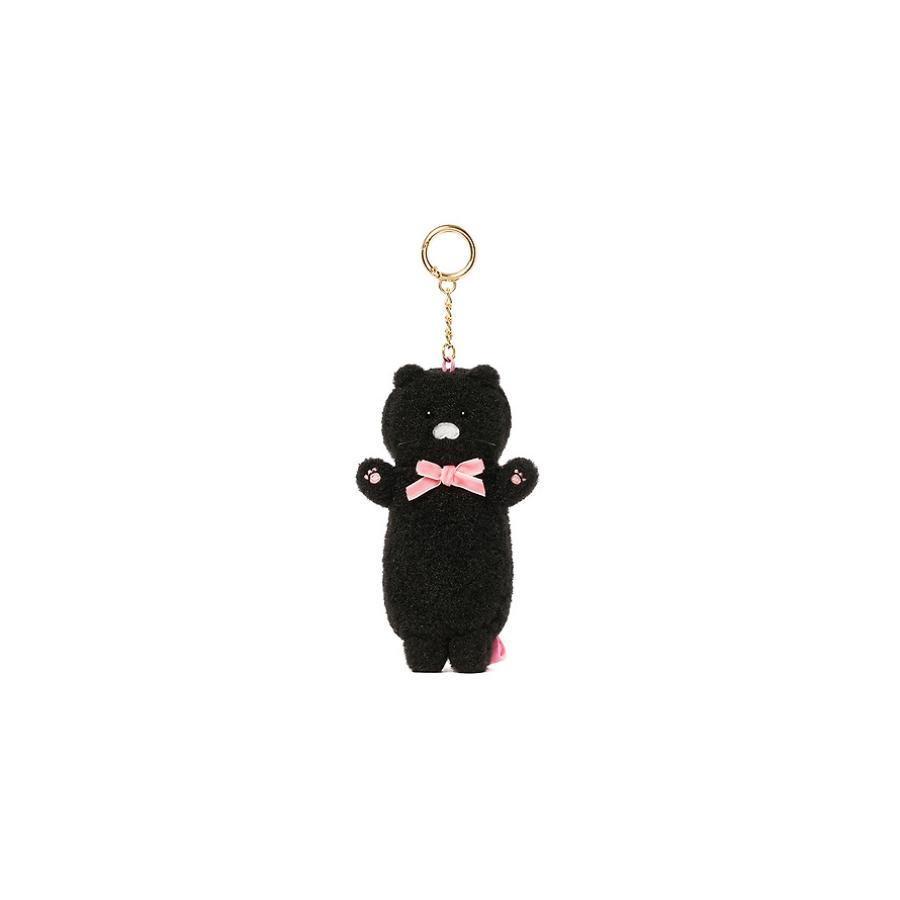 Kakao Friends - Black Choon Doll Lip Balm Case Keyring (Choonsik)