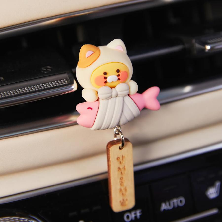 Kakao Friends - Nyangnyang Safe Driving Air Vent Figure (Choonsik)
