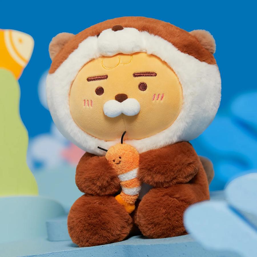 Kakao Friends - FRIENDZOO Sea Otter Plush Doll (Little Ryan)