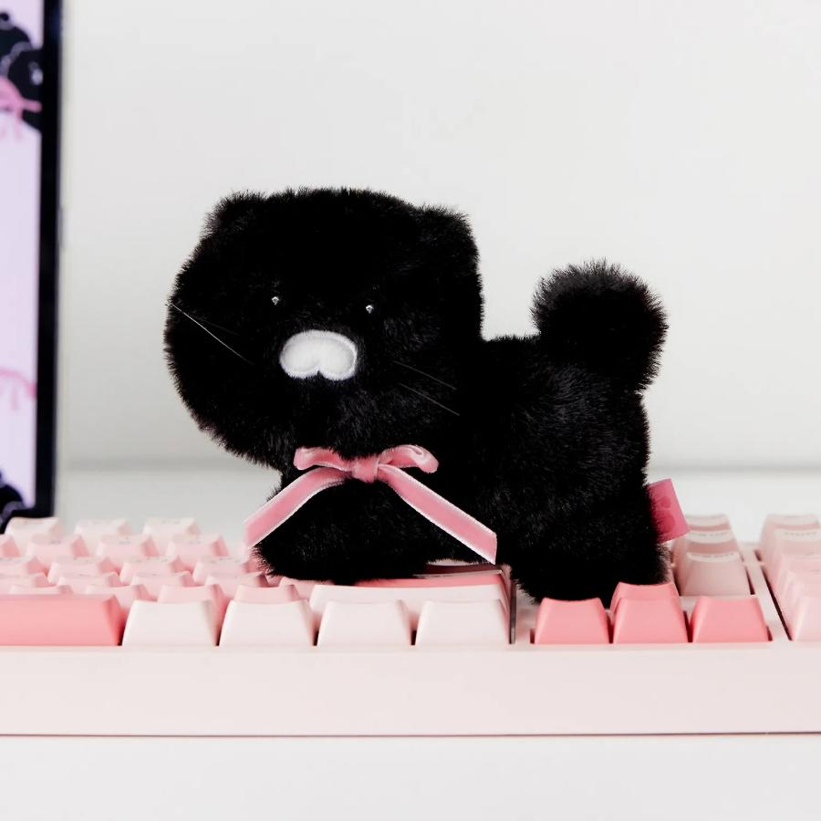 Kakao Friends - Black Choon Mini Doll Keyring (Choonsik)