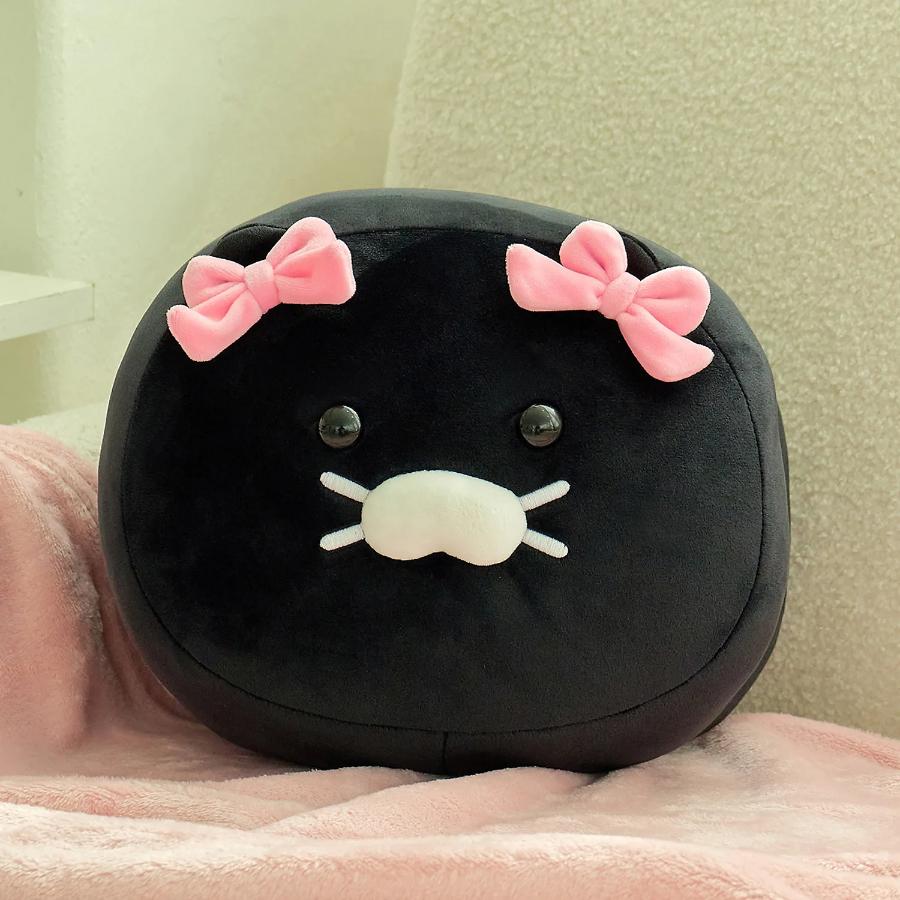 Kakao Friends - Black Choon Spring Hand Warmer Cushion