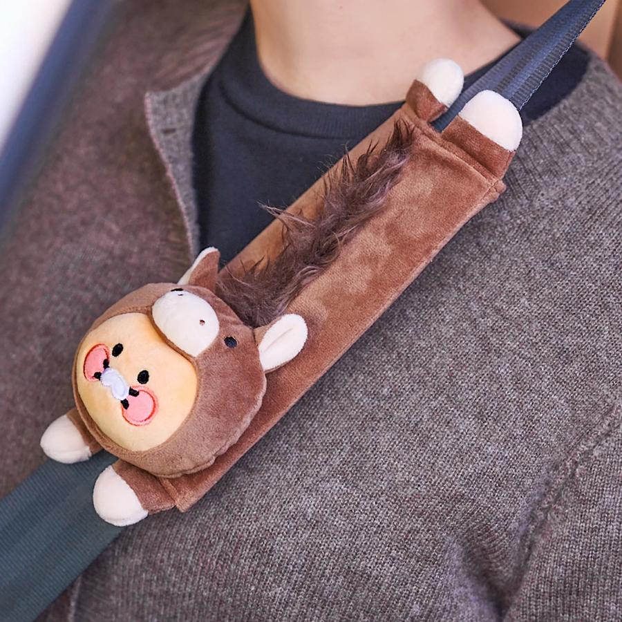 Kakao Friends - Lucky Pony Day Seat Belt Cover (Choonsik)