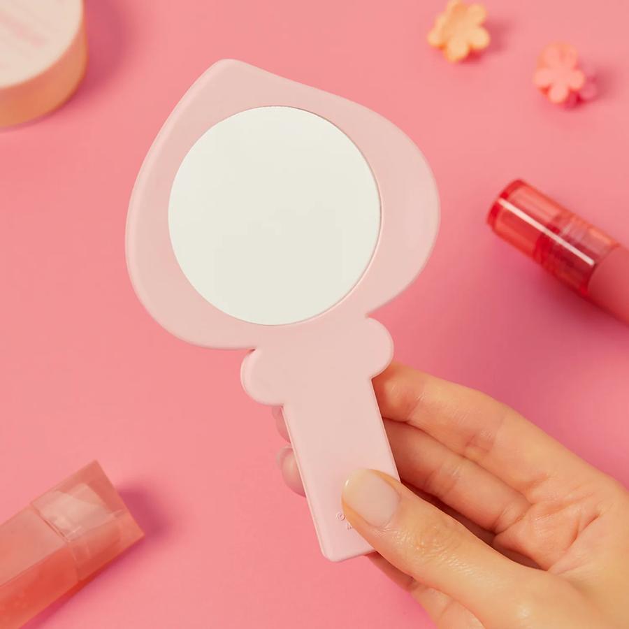 Kakao Friends - Little Apeach Face Mini Hand Mirror