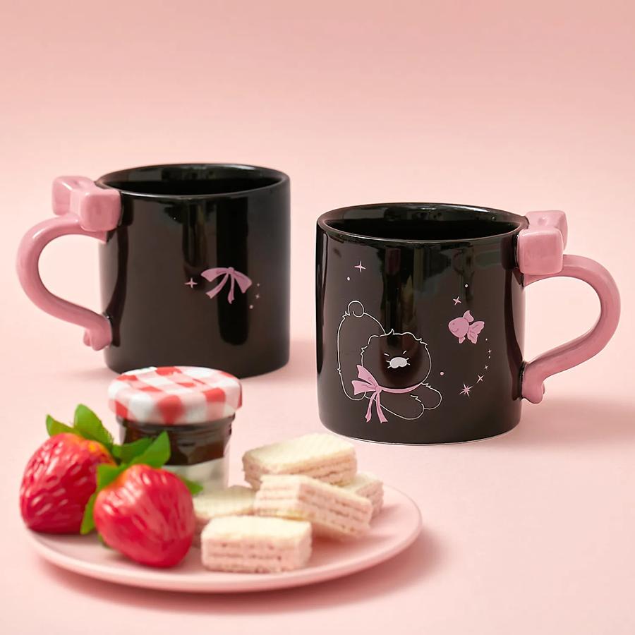 Kakao Friends - Black Choon Spring Ribbon Mug