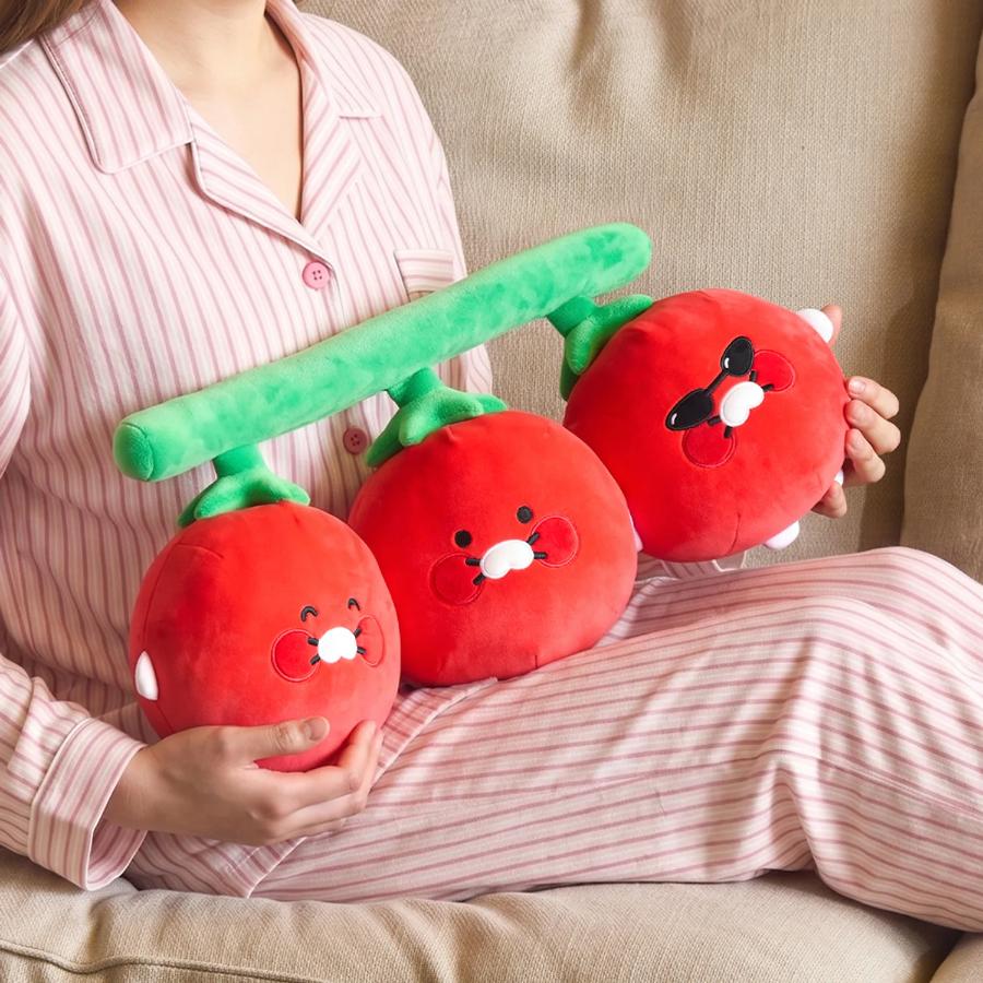 Kakao Friends - CHOON DORAK Bountiful Tomato Cushion (Choonsik)